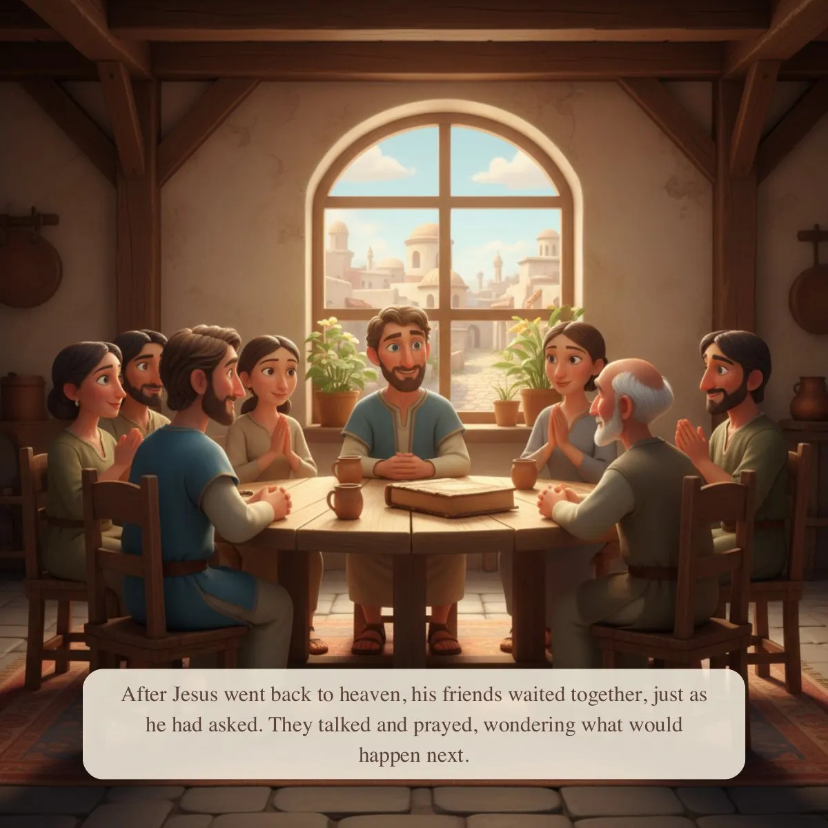 Interior preview page from Acts of the Apostles