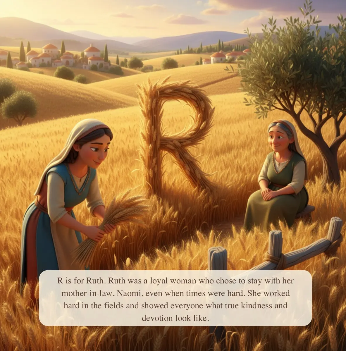 Interior preview page from Bible ABC