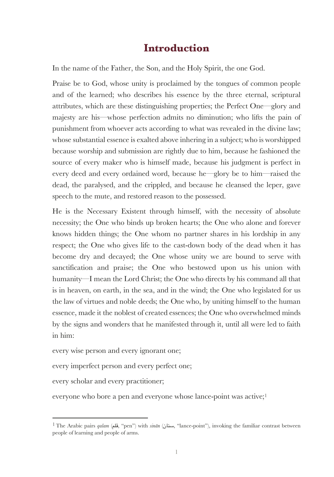 The author's Introduction