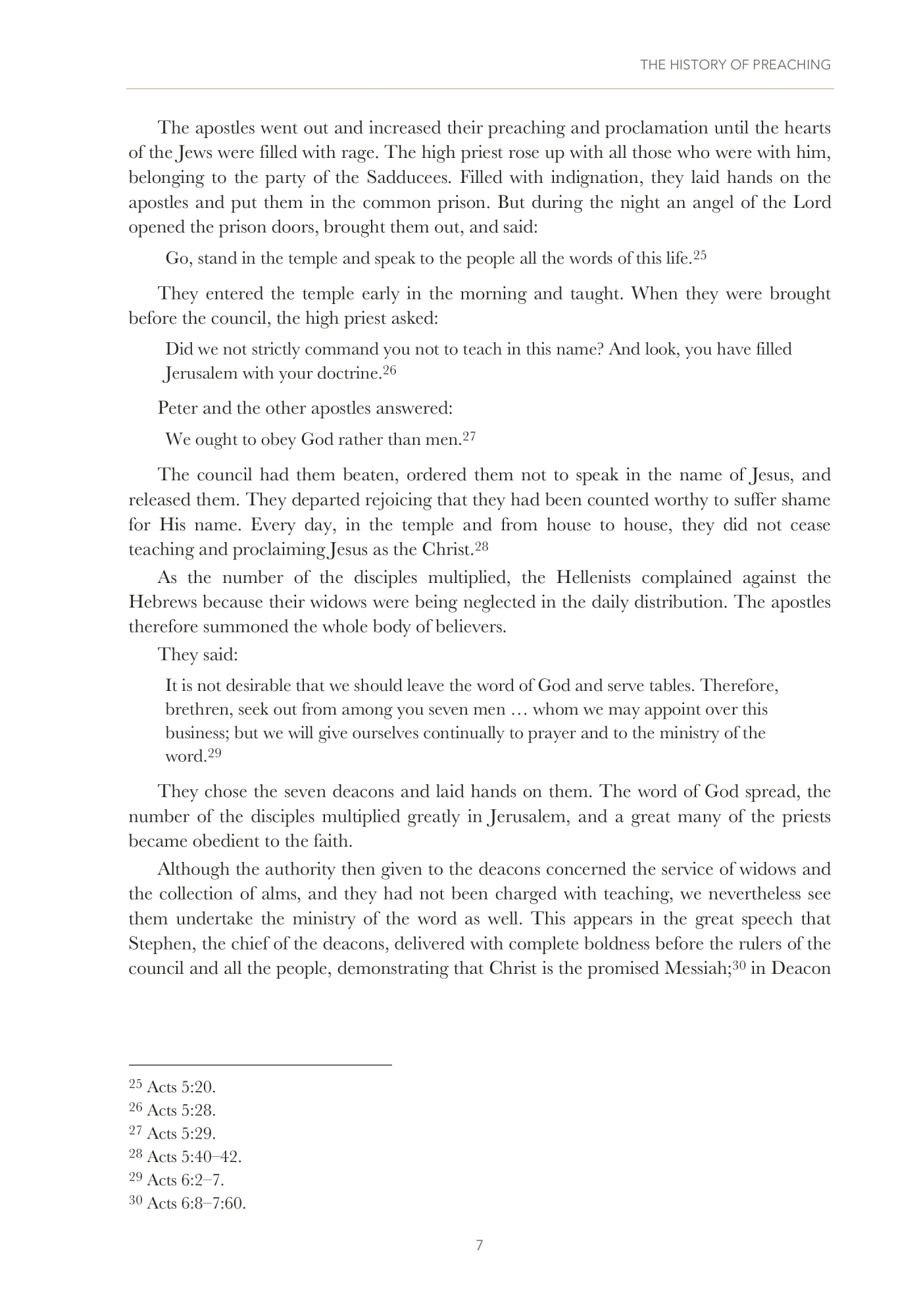 The Apostles and Proclamation