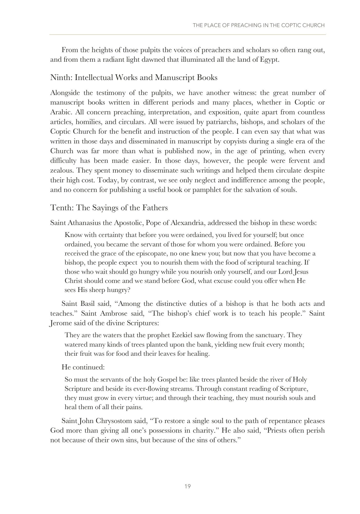 Pulpits, Books and Manuscripts