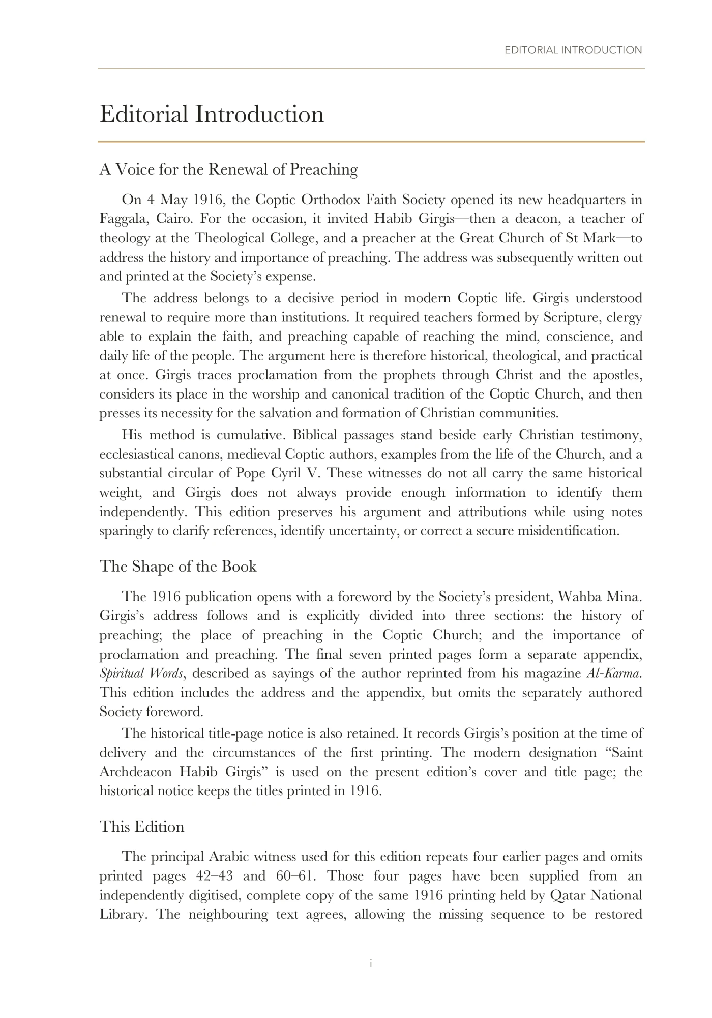 A Voice for the Renewal of Preaching