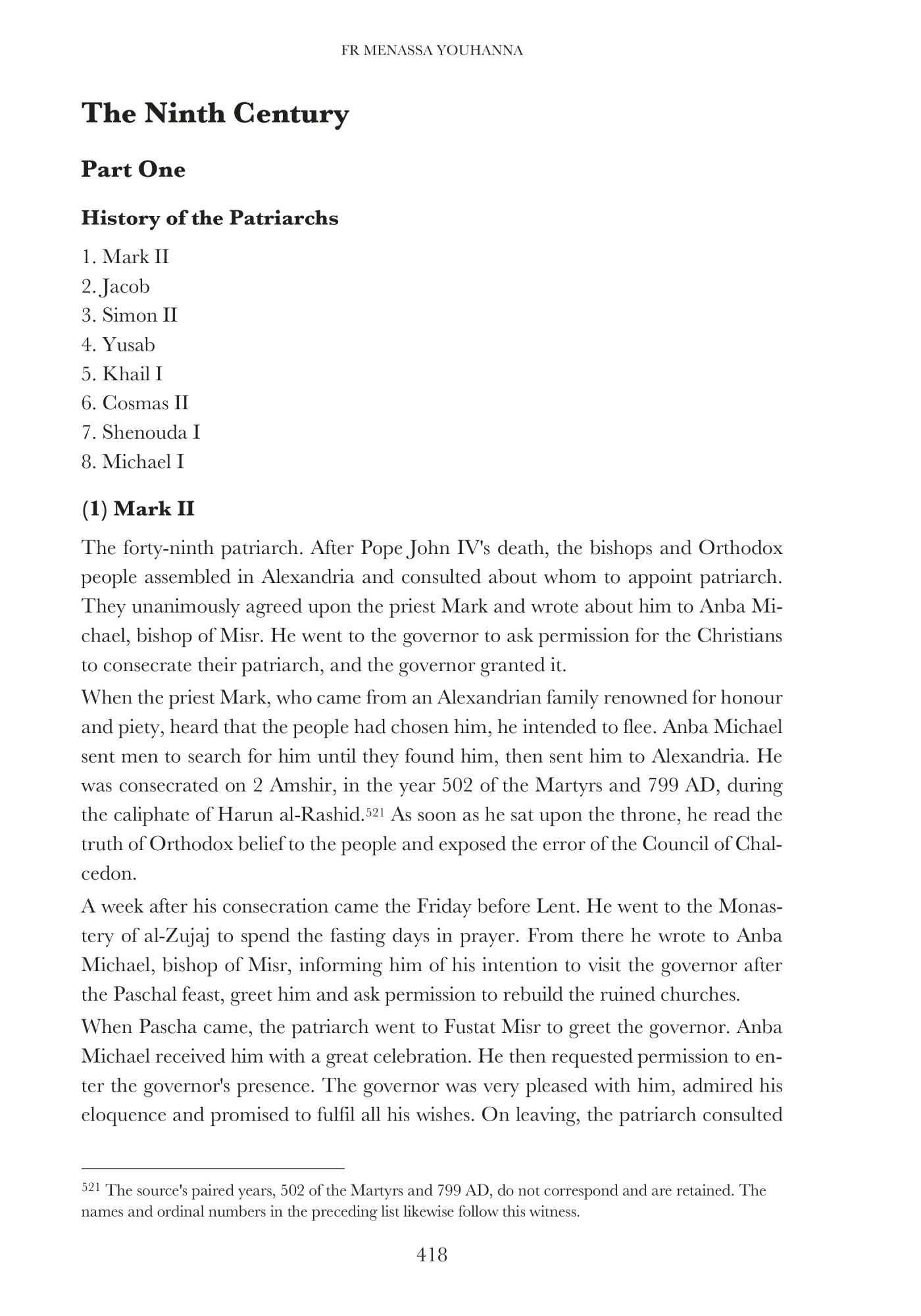 The ninth century