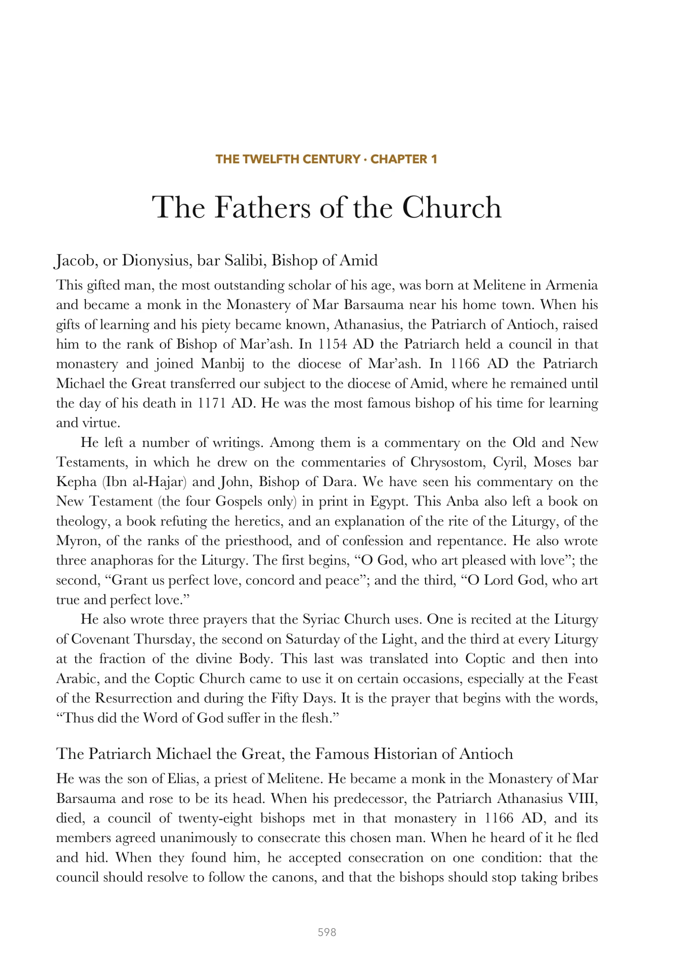 The Church in the twelfth century