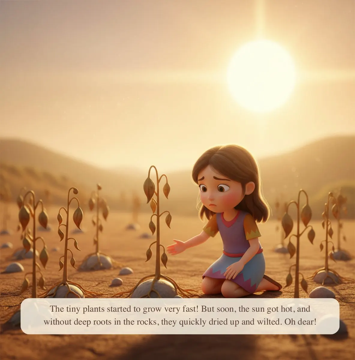 Interior preview page from Jesus and the Parable of the Sower