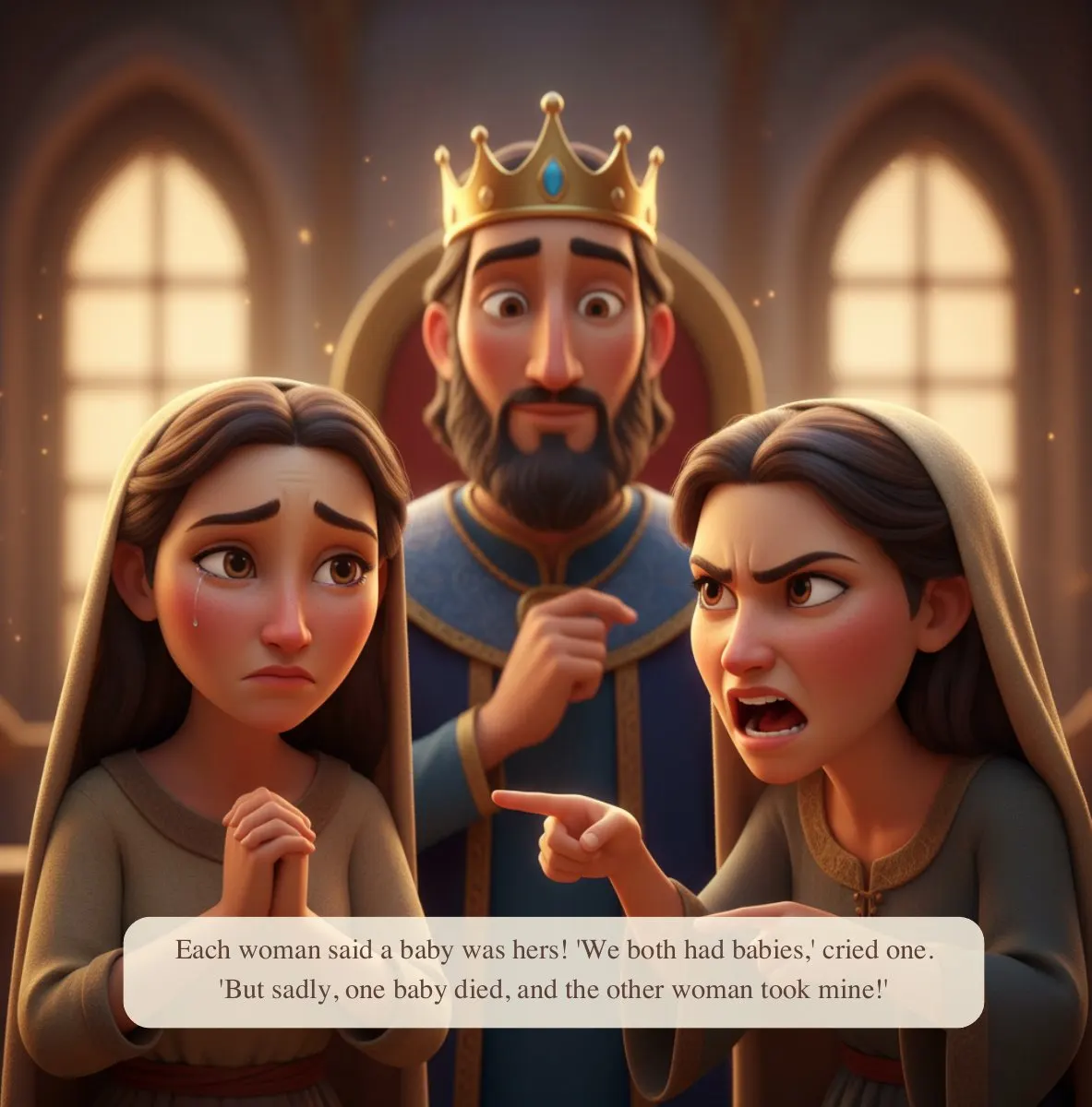 Interior preview page from King Solomon
