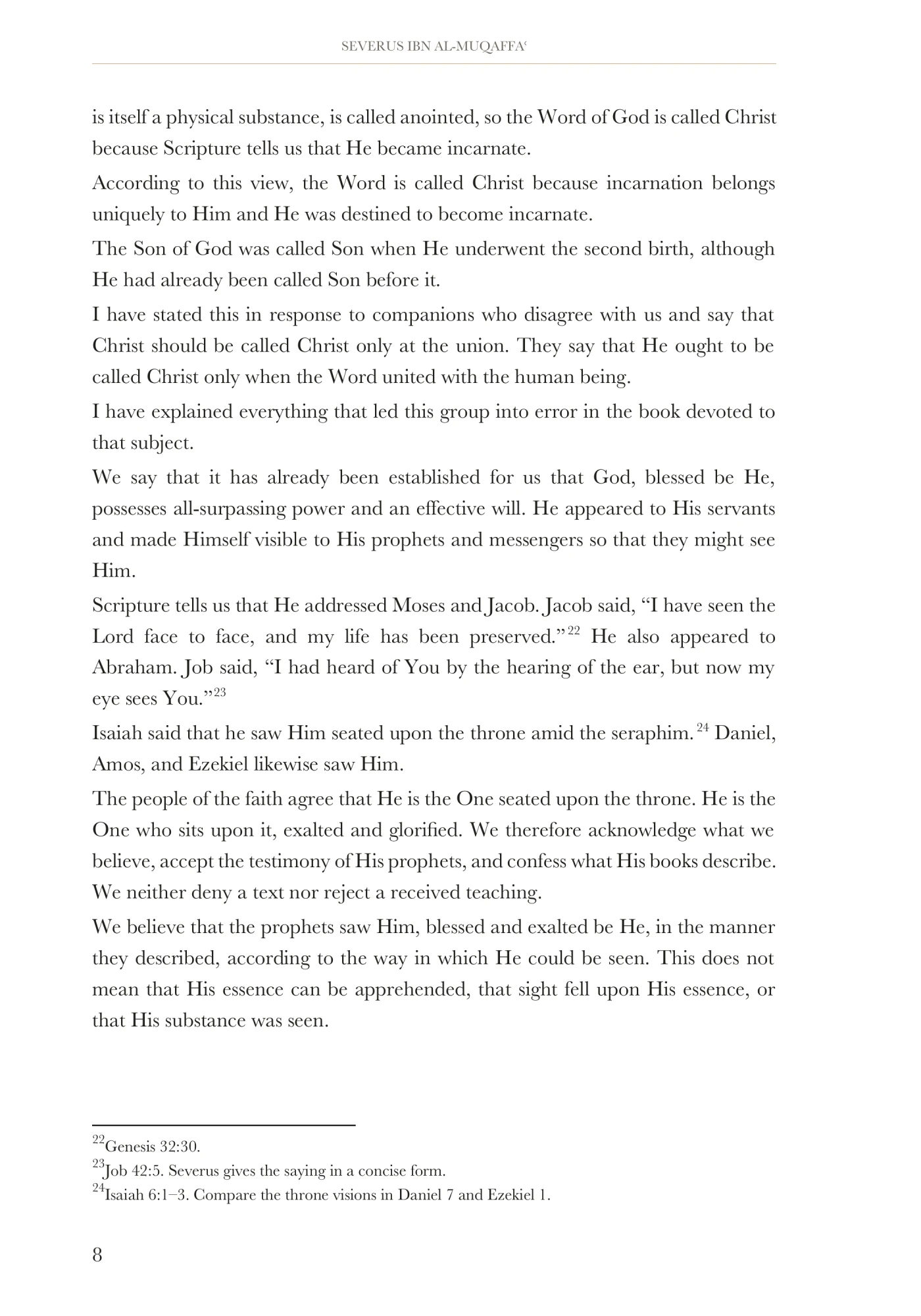 Christ and the Incarnation