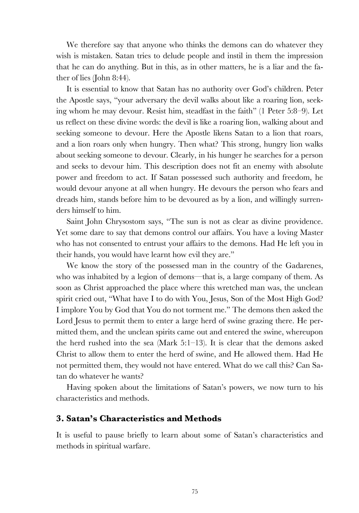 Facing spiritual difficulties