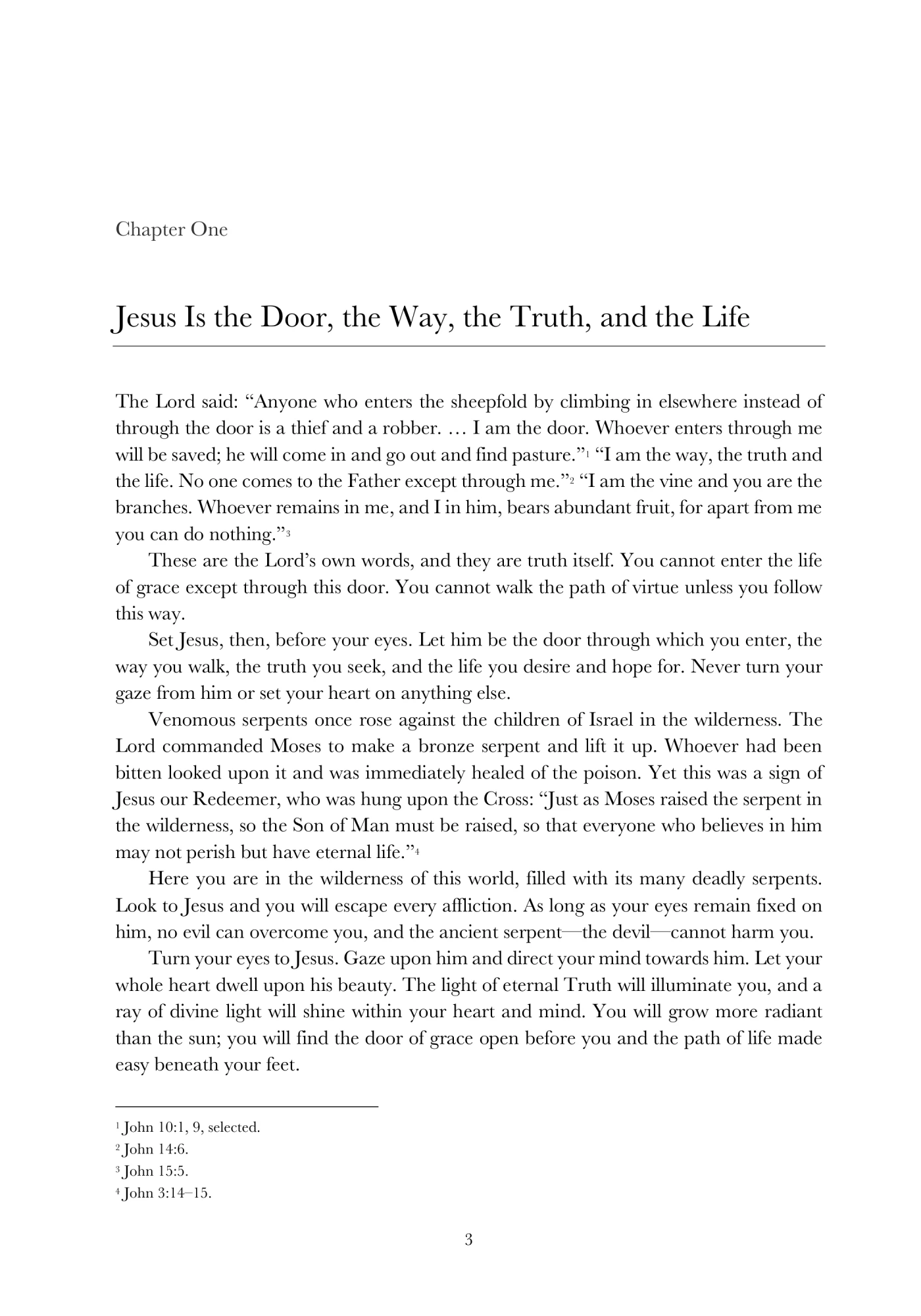 Jesus Is the Door, the Way, the Truth, and the Life