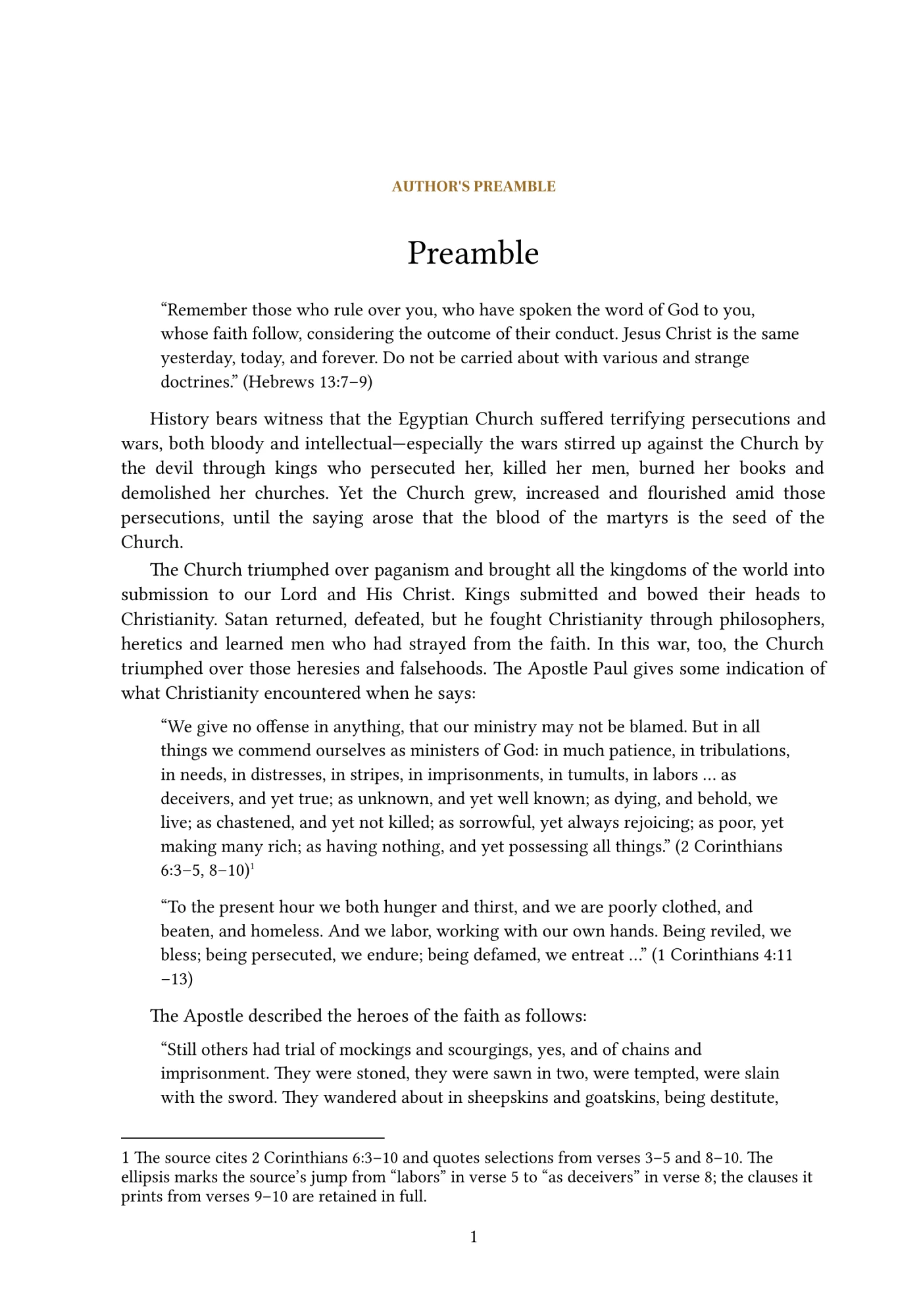 The Author's Preamble