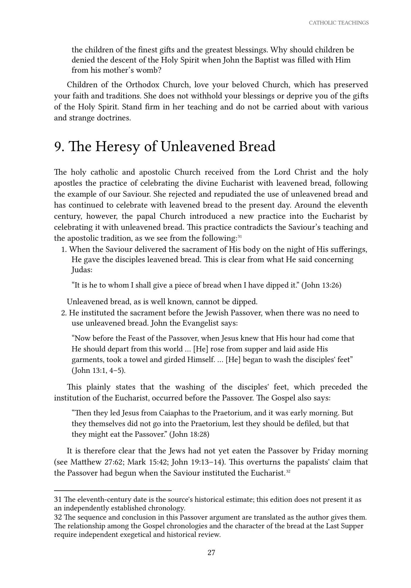 Children and the Gift of the Holy Spirit