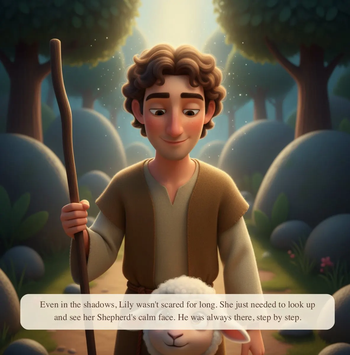 Interior preview page from Psalm 23 The Lord is my Shepherd