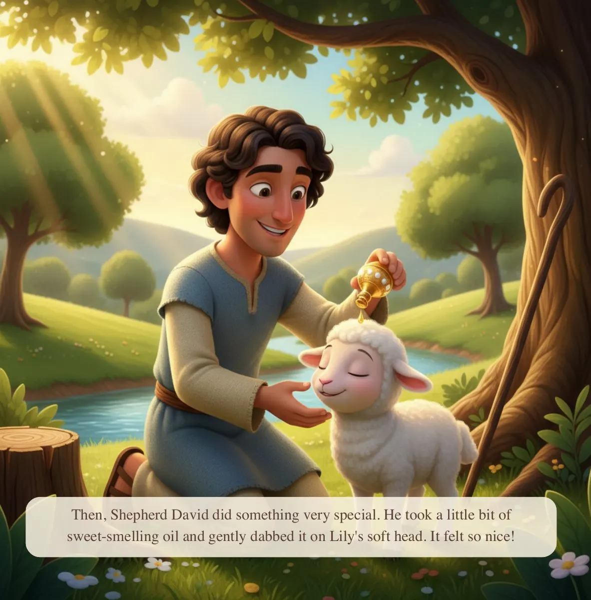 Interior preview page from Psalm 23 The Lord is my Shepherd