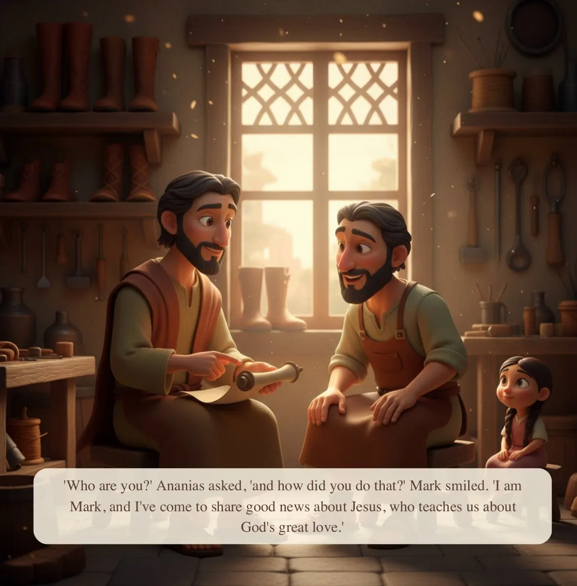 Interior preview page from St Mark
