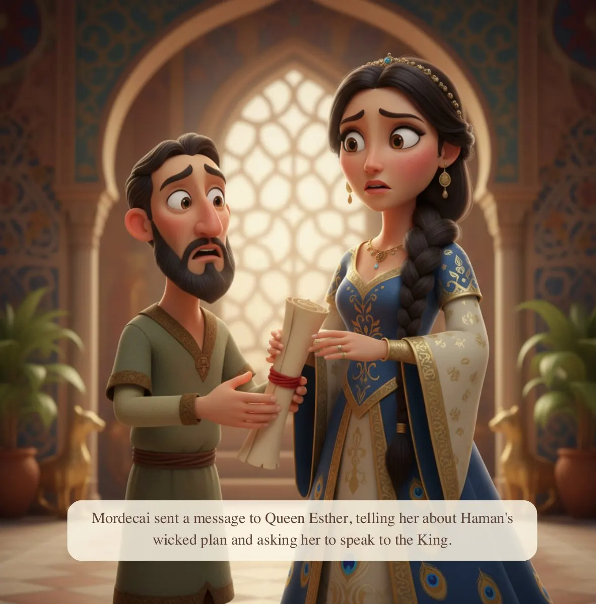Interior preview page from Story of Esther
