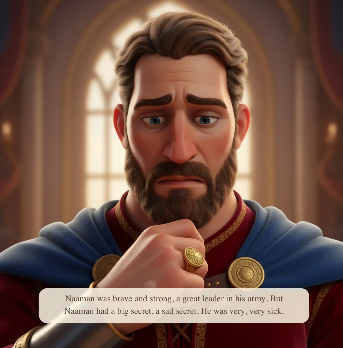 Interior preview page from Story of Naaman