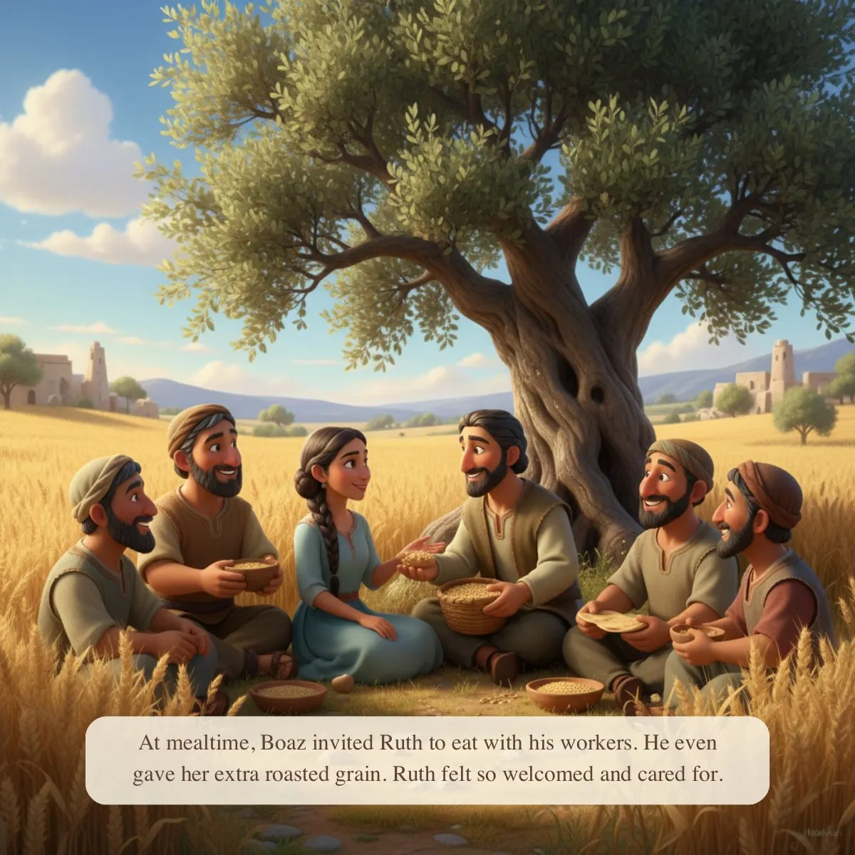 Interior preview page from Story of Ruth