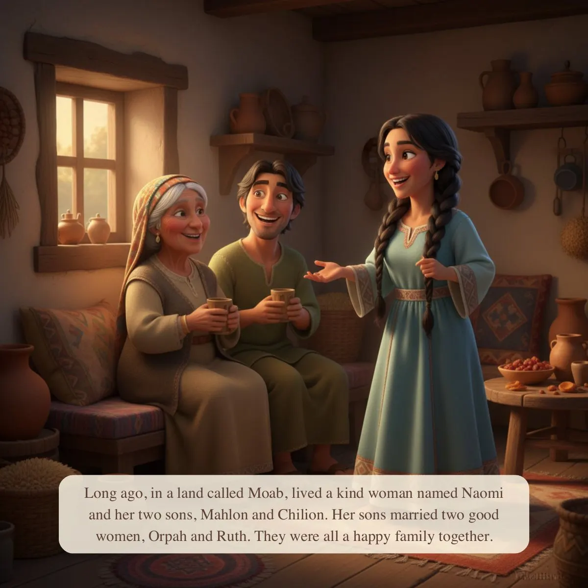 Interior preview page from Story of Ruth