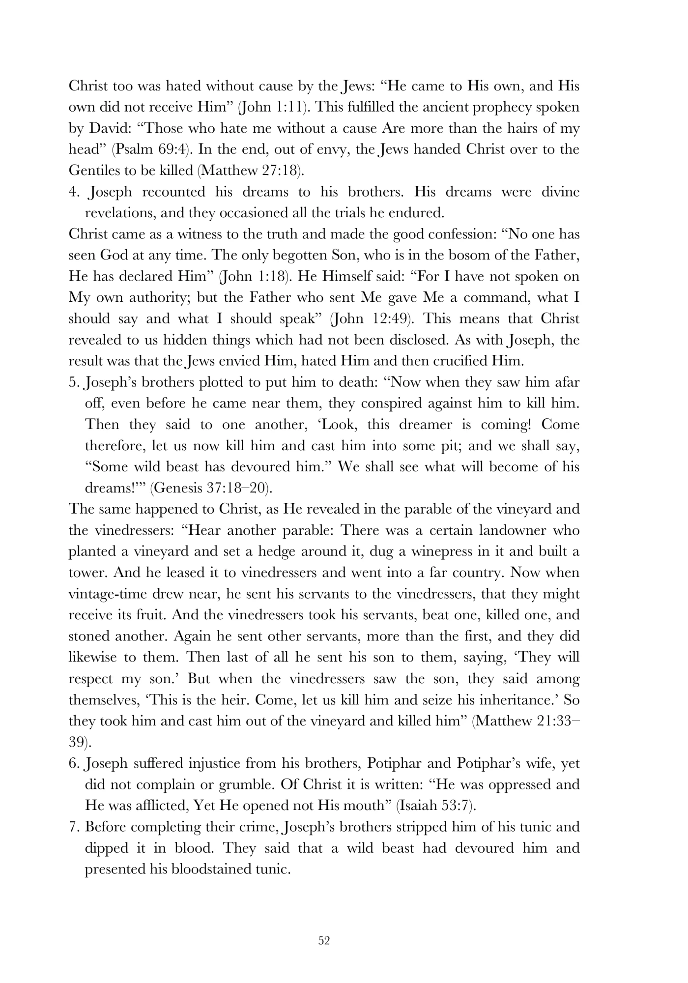 Old Testament figures and Christ