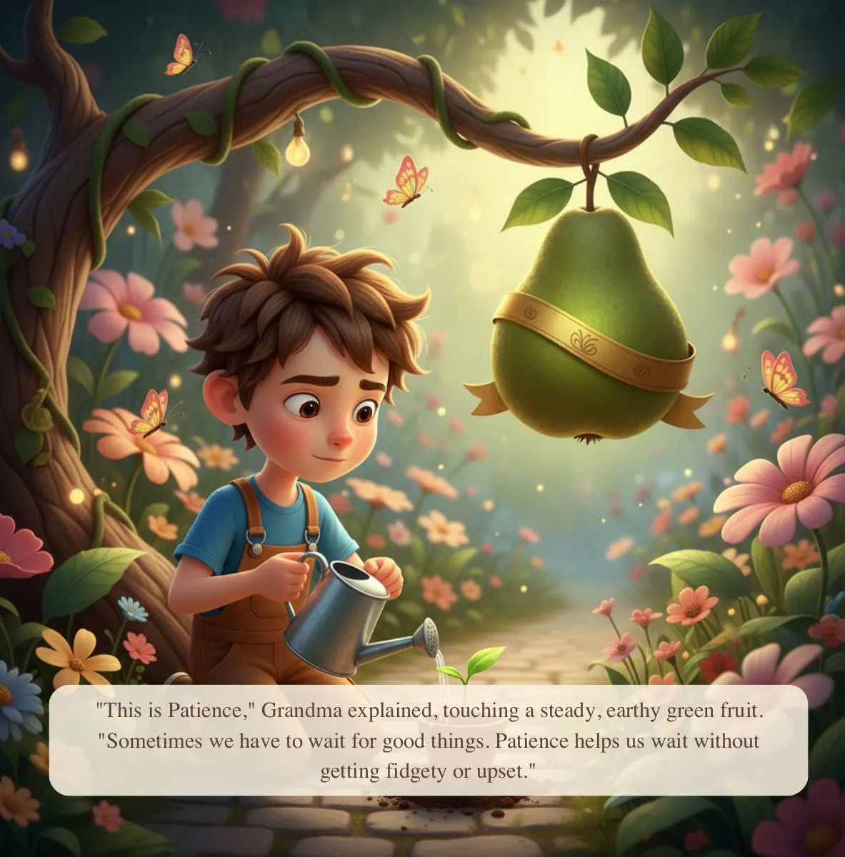Interior preview page from The Fruits of the Spirit