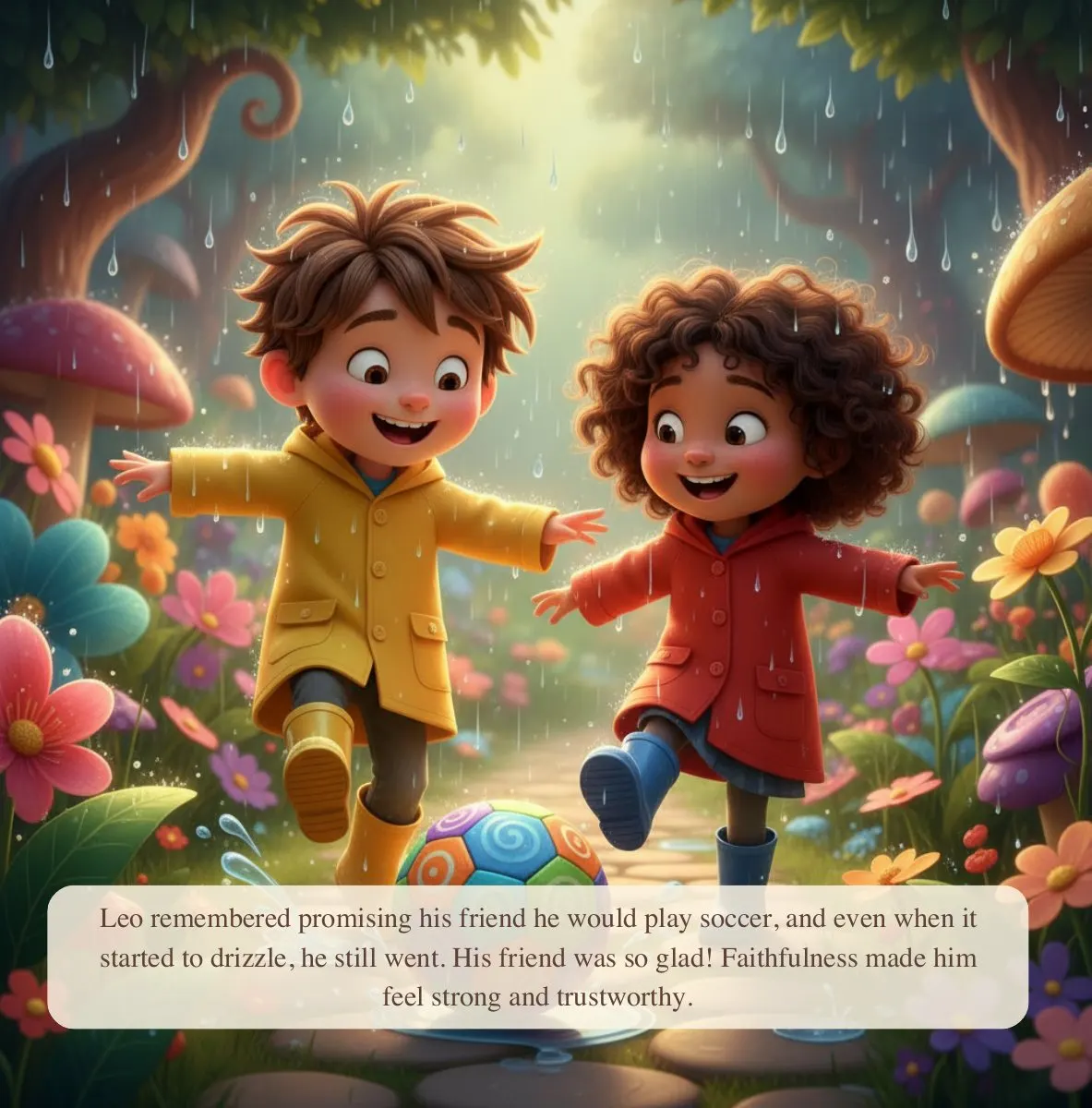 Interior preview page from The Fruits of the Spirit