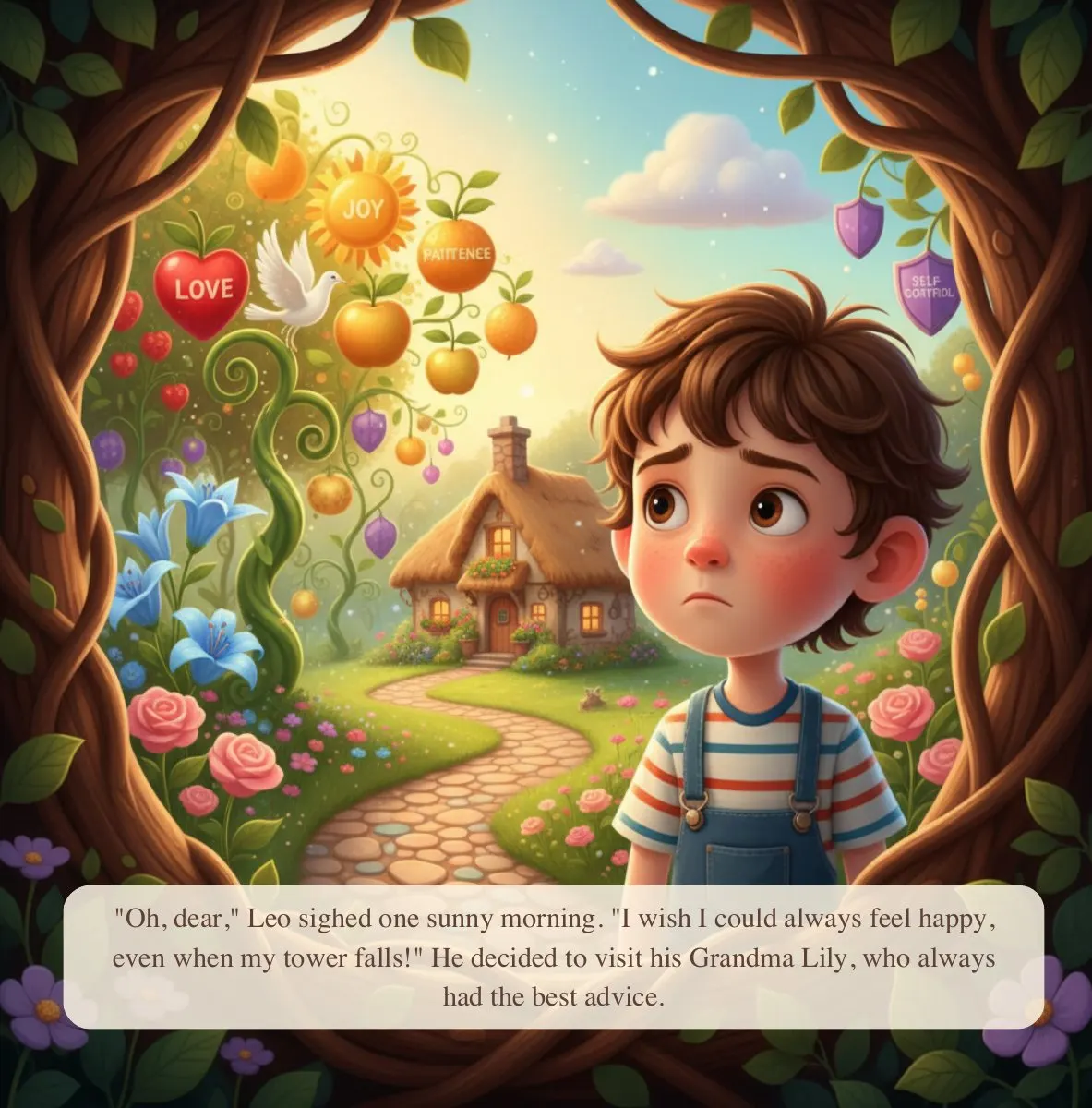 Interior preview page from The Fruits of the Spirit