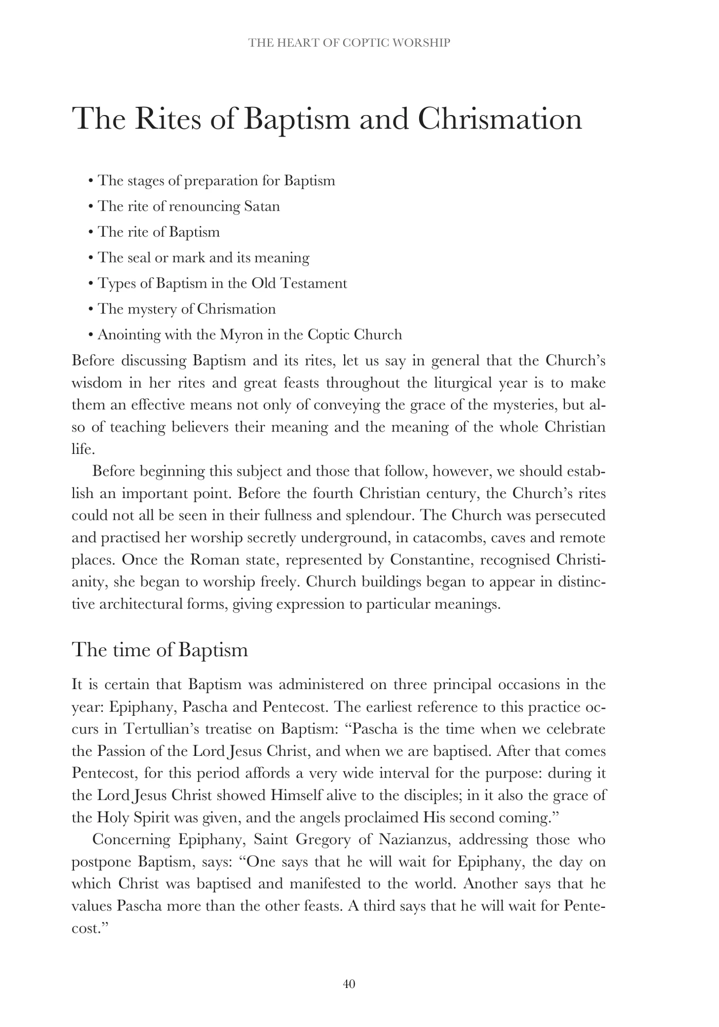 Baptism and Chrismation
