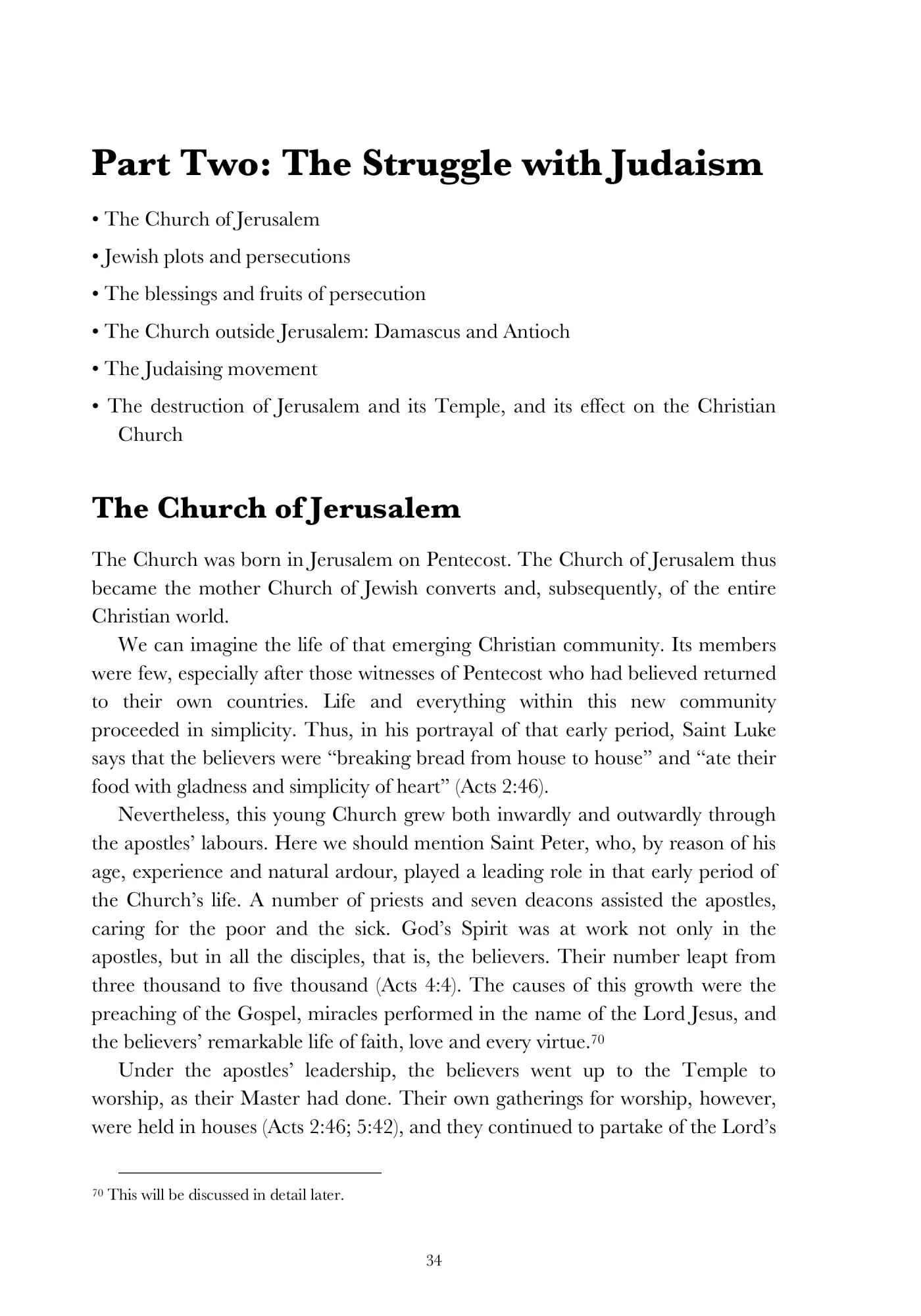 The Church of Jerusalem