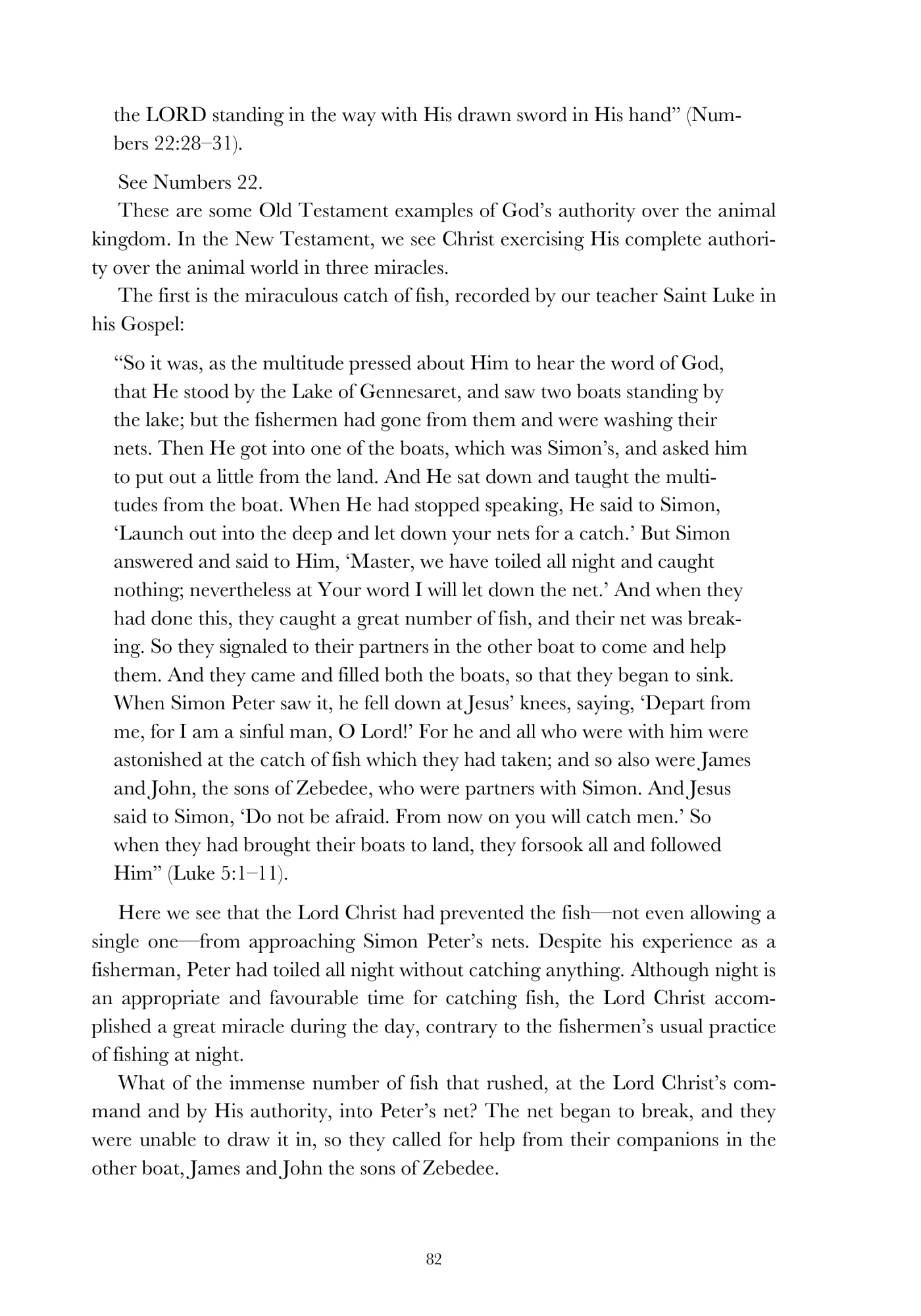 The works of the Saviour